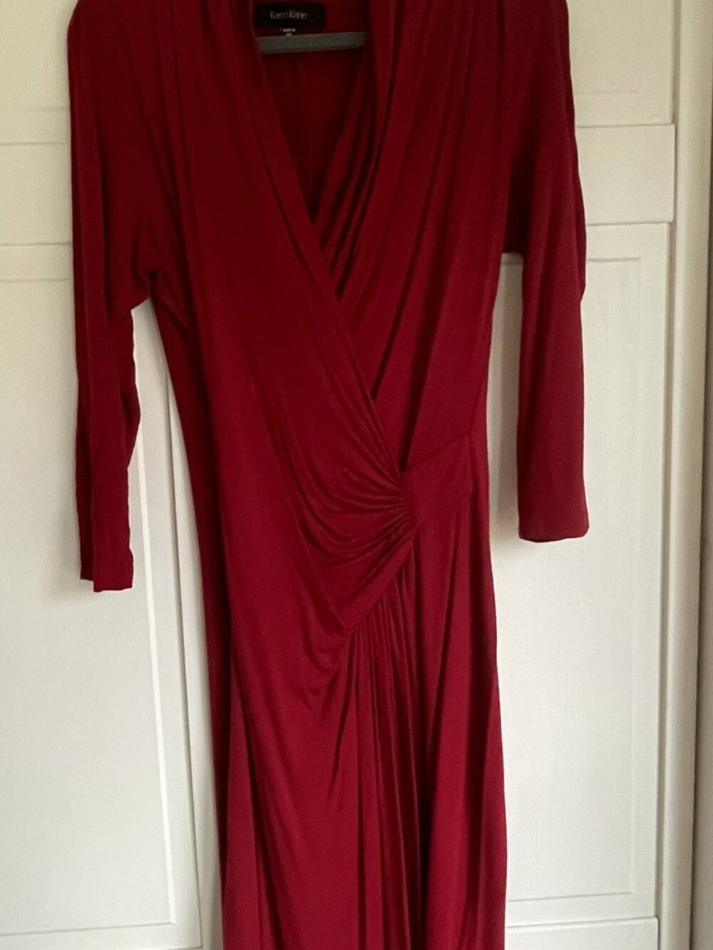 Red Karen Kane Wrap Dress Size SM
